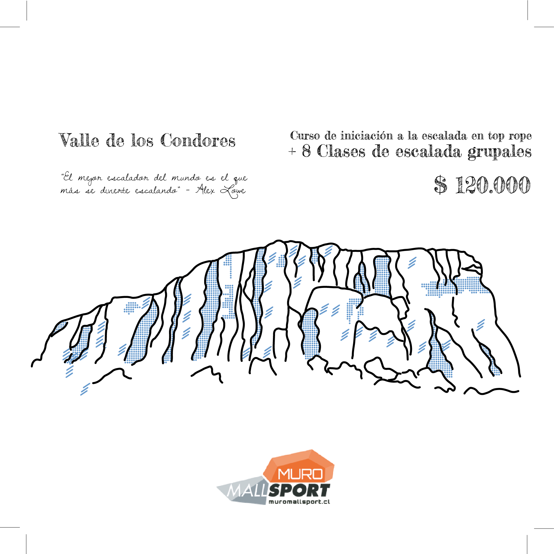 Curso de iniciación + 8 clases (1 mes) de escalada