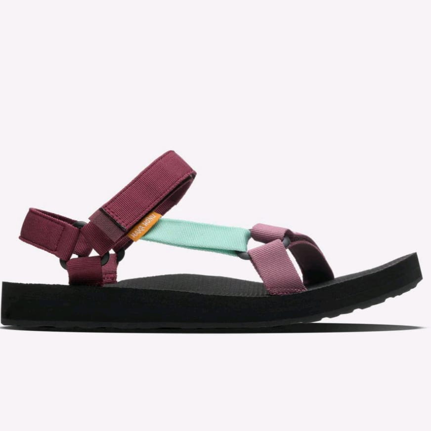 Sandalia Mujer Coral Burdeo Haka Honu