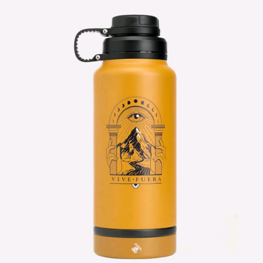 Botella Chucao Mostaza Haka Honu. 