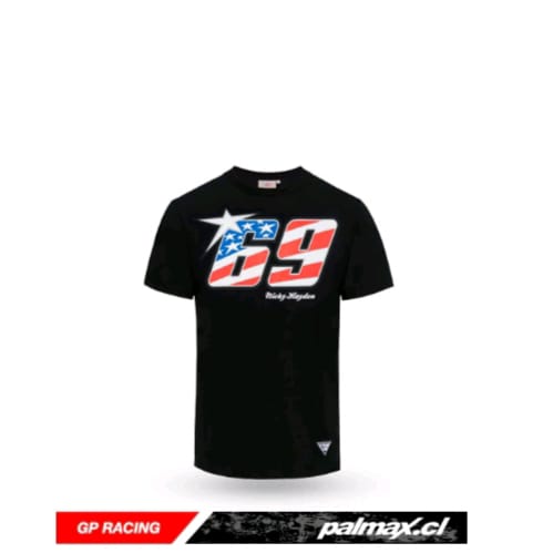 Polera Nicky Hayden 69 Black