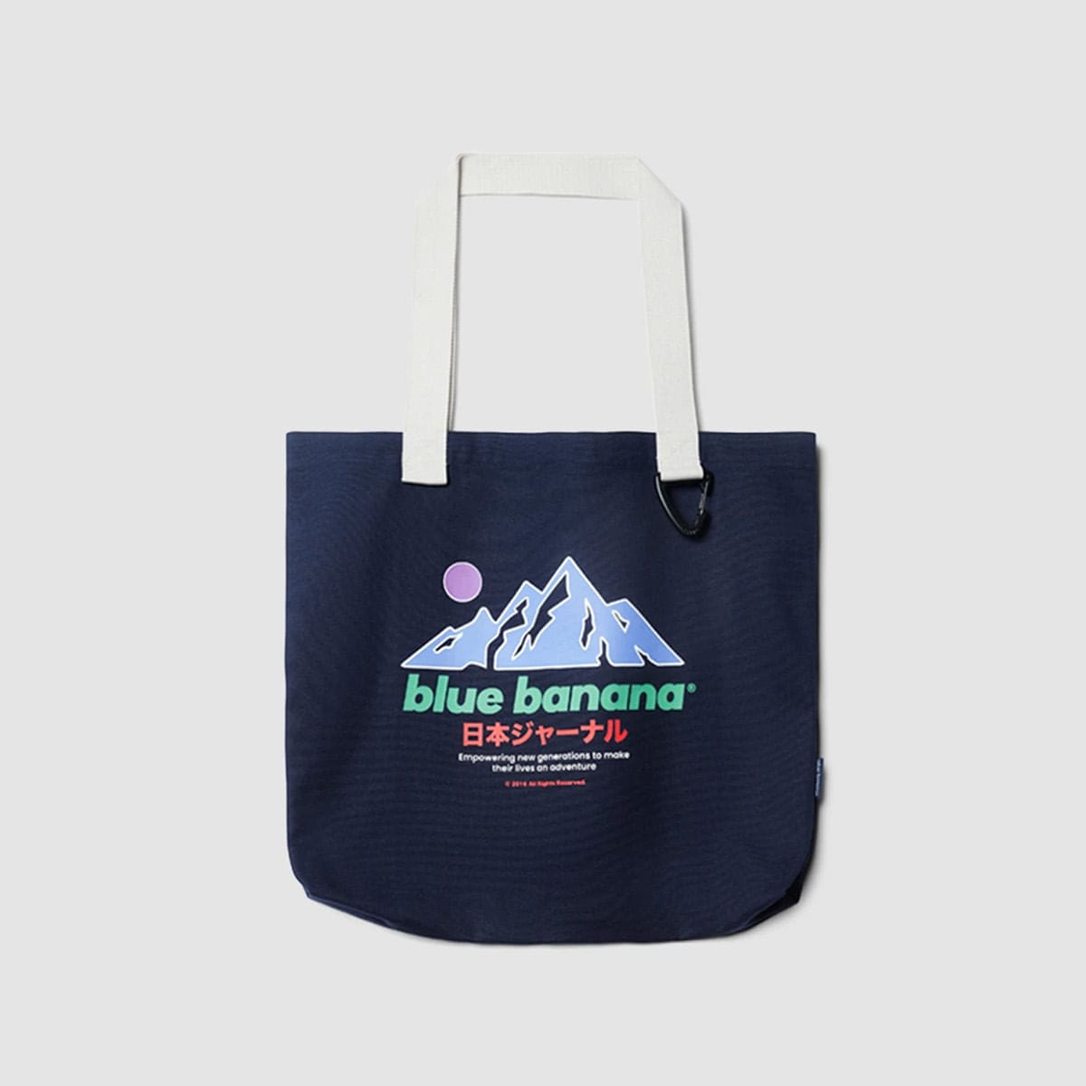 Tote Bag Unisex Ontake Azul Blue Banana
