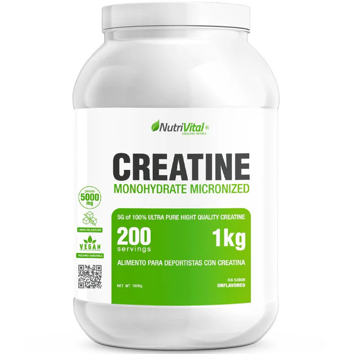 Creatina Monohidratada Nutrivital 1 Kg 