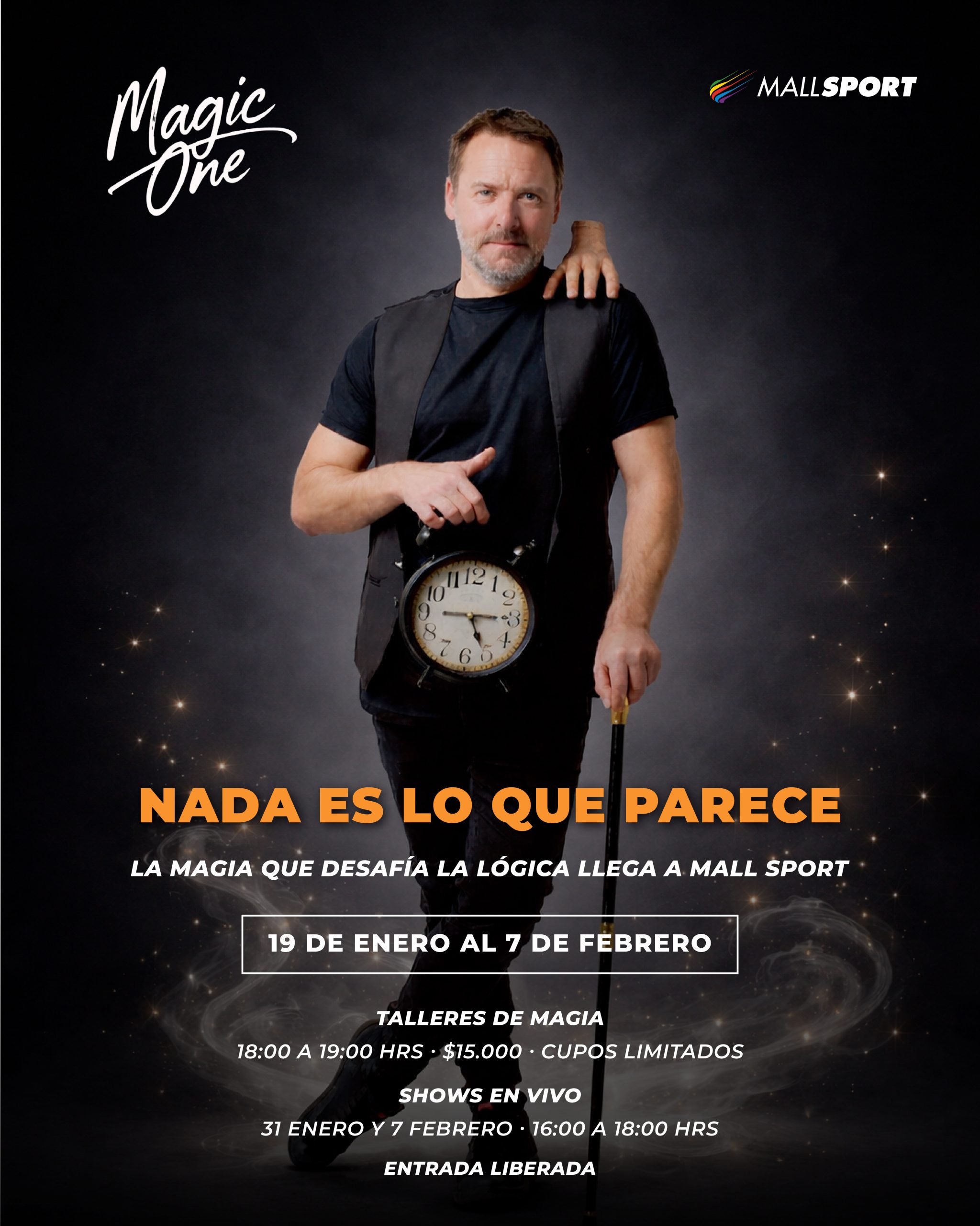 Súper Humano 2026 en Mall Sport: Magic One desafía los límites del cuerpo y la mente en vivo